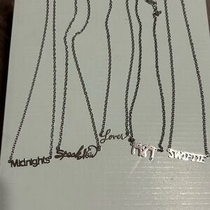 Taylor Swift Necklace Set
